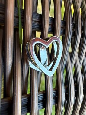 KEEP Collective Silver Heart Charm for Bracelet